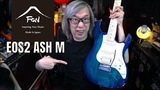 What a treat from FujiGen!!! The FGN EOS2 ASH M  (See-Thru Blue Burst)