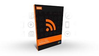 How to embed RSS feeds in seconds to Adobe Muse with Easy RSS