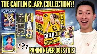 Panini made CAITLIN CLARK her OWN TRADING CARD SET?!  2024 CC Collection Retail Blaster Box Review