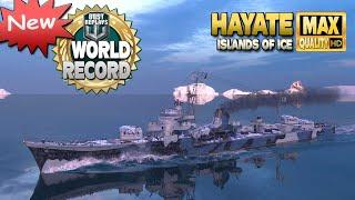NEW destroyer Hayate DAMAGE WORLD RECORD - World of Warships