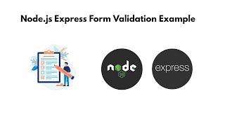 Node Express Js Form Validation Example