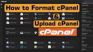 How to Reset or Format cPanel Manually | cPanel File upload | How to reset cPanel to default