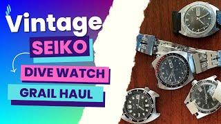 A Vintage Seiko Watch Haul of a LIFETIME!