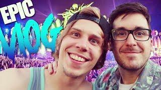 EDC VEGAS, PARTIES AND SNIFFING OXYGEN | Epic Vlog