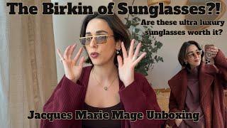 LUXURY SUNGLASSES UNBOXING | JACQUES MARIE MAGE | REVIEW AND ARE THE WORTH THE MONEY?!