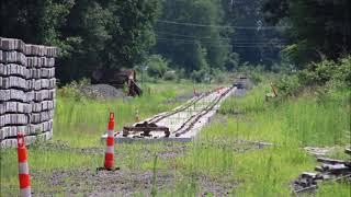 Abandoned rail line restoration - CNZR Armory Branch Update 7/20/2024