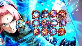 BROKEN!! Sakura War 100 Healings: Adamantine Strike VS EX Ultimate Jutsus - NxB NV