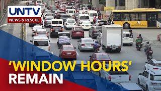 MMDA stands firm to scrap proposed ‘No Window Hour’ coding scheme