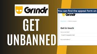 How to get unbanned from grindr