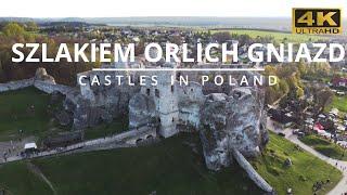 Szlakiem Orlich Gniazd (Castles in Poland) Amazing Places 4K