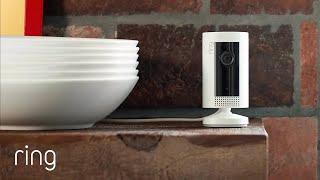 The All-New HD Video Ring Indoor Cam | Powerful Whole-Home Security Packed Into a Small Size