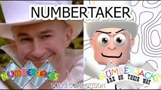 The Numbertaker Song (Numberjacks Are On Their Way VS Original Numberjacks Comparison)