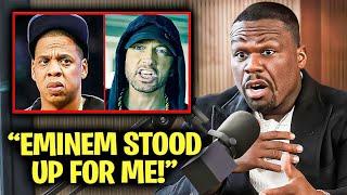 50 Cent Reveals How Eminem CONFRONTED Jay Z To Save Him