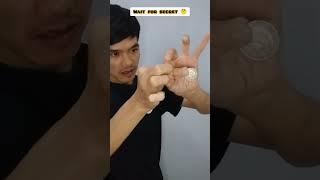 Trik Sulap Koin Mudah Yang Super Keren  #magic #tutorial #coin #viral