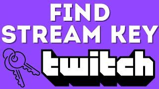 How To Find Your Twitch Stream Key - Reset Twitch Stream Key - 2021