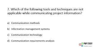 PMP Exam Questions 6th edition: 1