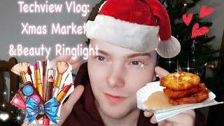 Techview VLog XMas Market & Beauty Ringlight Review [en]