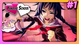 ШКОЛА ЯНДЕРЕ! УБЬЮ ЗА СЕМПАЯ!  Yandere School Прохождение #1