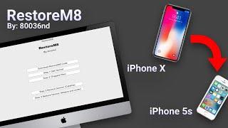 RestoreM8 How to use and downgrade many devices using checkm8