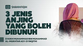 3 Jenis Anjing yang Boleh Dibunuh - Syaikh Muhammad bin Muhammad Al-Mukhtar Asy-Syinqithi