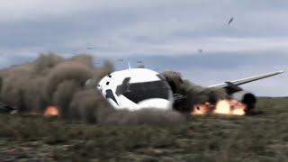 Fine Air Flight 101 - Crash Animation