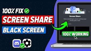 How to fix Black Screen When Screen Sharing on Discord (Netflix, YouTube, Hulu, etc) (2024 New)