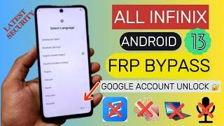 All Infinix Android 13 FRP Bypass || Google Account Unlock || Latest Security