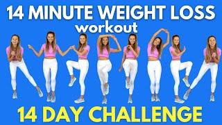 Weight Loss Workout | 14-Minute Workout at Home - Do this for 14 days -| All Standing Moves