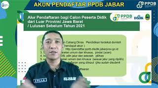 Cara Daftar PPDB Luar Provinsi Jawa Barat 2021