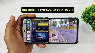 cara buka 120 fps main game di hyperos 2.0