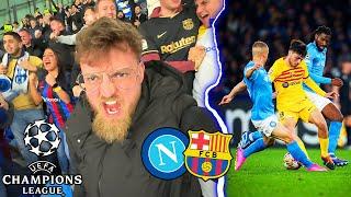 SSC Neapel vs. FC Barcelona - XXL UCL Stadionvlog  | GEFÜHLSCHAOS in  | ViscaBarca