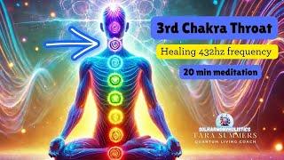 Throat Chakra | Healing 432hz frequency | Quantum Music | Mediation