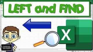 Combining Excel's LEFT and Find Functions