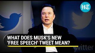 How Musk explained ‘free speech’ on Twitter after EU's veiled threat