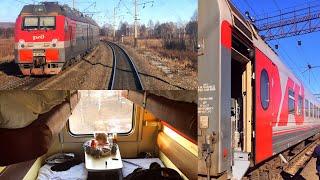 Trans-Siberian Railway Winter Journey - part 1: Vladivostok - Belogorsk on Train № 007НЭ