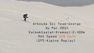 ARKOUDA SKI TEAM - Kremasi Downhill 119km/h