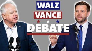 Reacting to the Walz vs Vance Debate!!