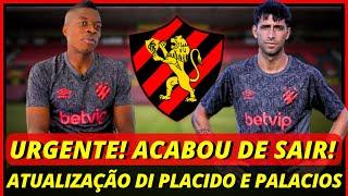 Boas Notícias! Atualização Sobre Recuperações de Di Plácido e Palacios! Notícias do Sport Recife