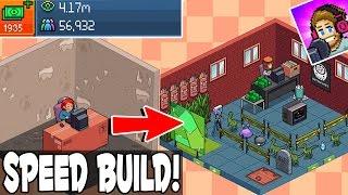 PewDiePie Tuber Simulator! | 4 Mil Views, New Room To Beast Room w/ Speed Build!!