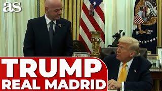 TRUMP y su DUDA del FAVORITO para el MUNDIAL de CLUBES: REAL MADIRD, CITY...