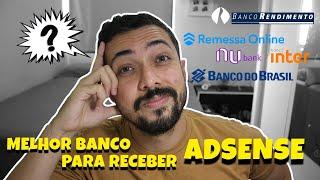 Qual o melhor banco para receber adsense do Youtube? Você vai se surpreender!