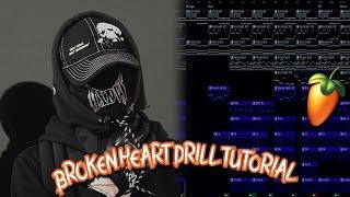 [FREE FLP] Beat Making | Broken Heart Drill Tutorial️‍🩹