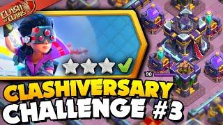 Easily 3 Star Clashiversary Challenge #3 (Clash of Clans)