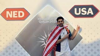 Netherlands vs. USA vlog! 2022 World Cup in Qatar!