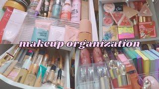 ORGANIZING ALL MY MAKEUP IN MY NEW ALEX DRAWERS PART 1