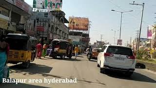 Hyderabad city balapur area