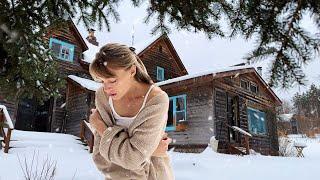 A Snow Day Alone at my Homestead