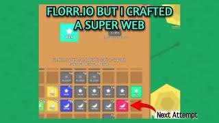 i Crafted a SUPER WEB in Florr.io!