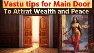 Vastu Tips For Main Door to attract wealth and prosperity | Shri Krishna