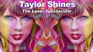 'Shake It Off' at Taylor Swift themed laser light show